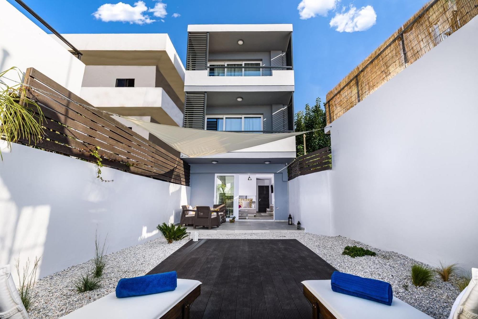 Solar Apartments Agia Marina 외부 사진