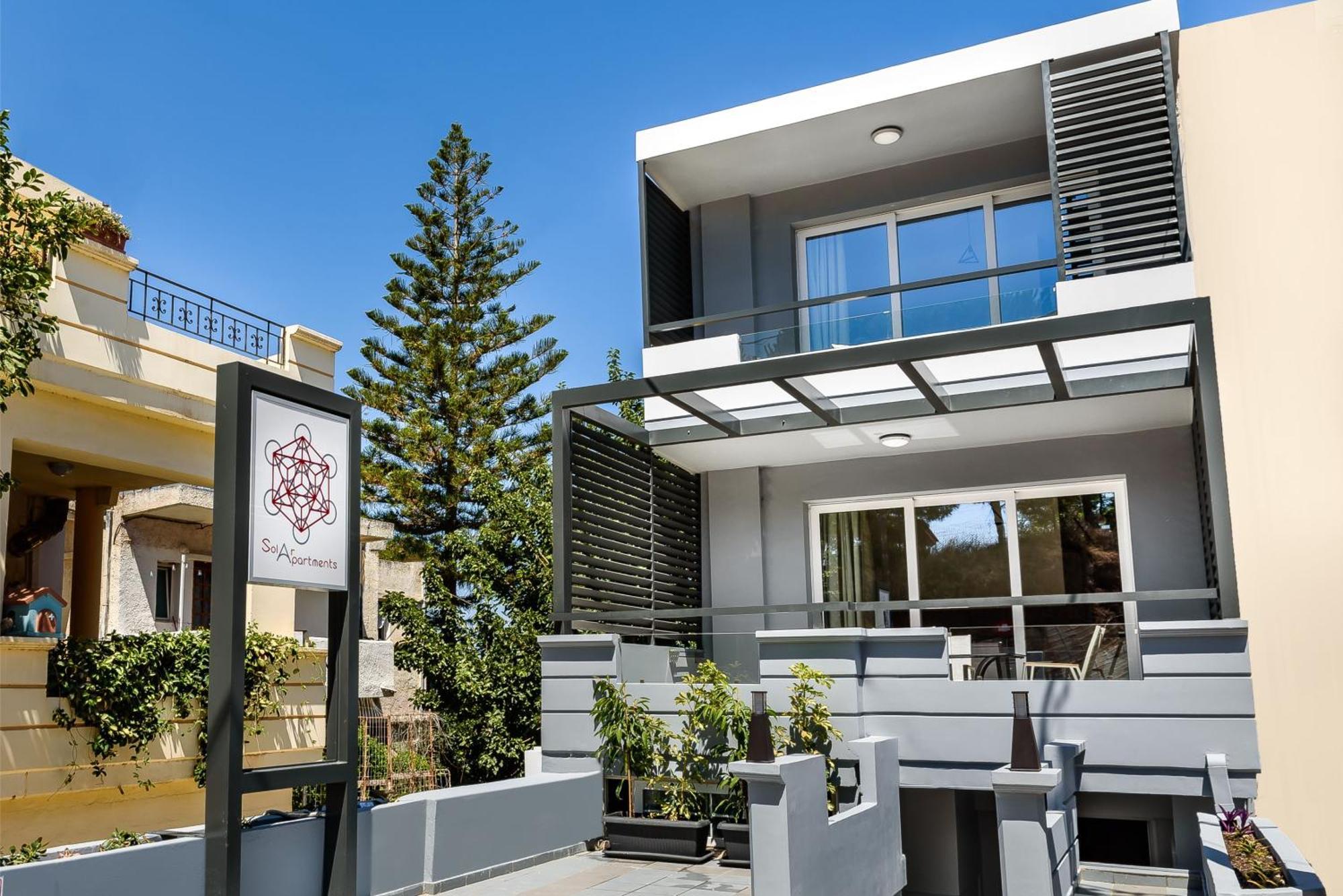 Solar Apartments Agia Marina 외부 사진